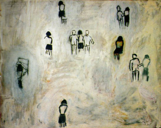 guillermo kuitca — Nadie olvida nada 1.jpg