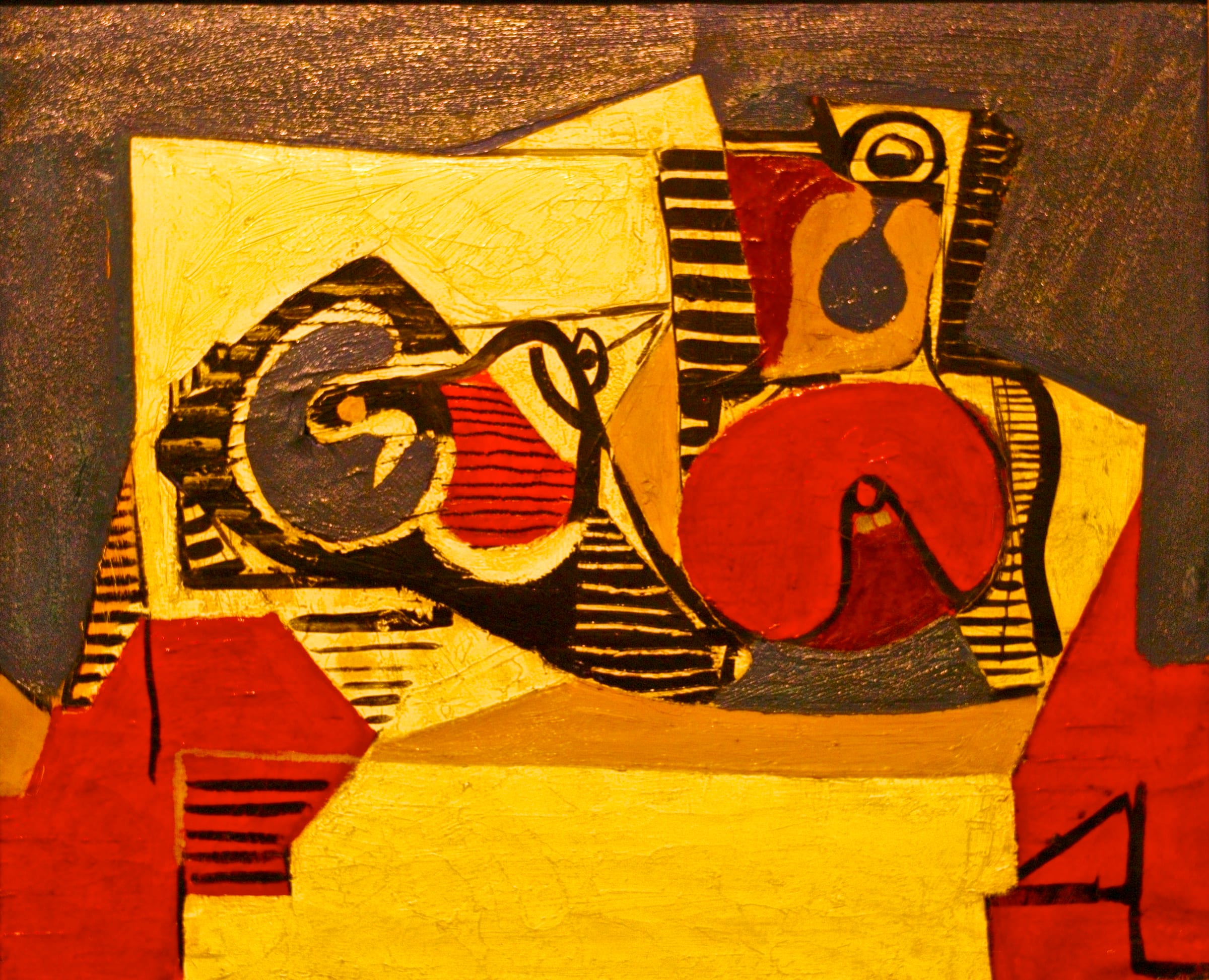 Composition d’Arshile Gorky annonçant l’abstraction gestuelle d’après-guerre