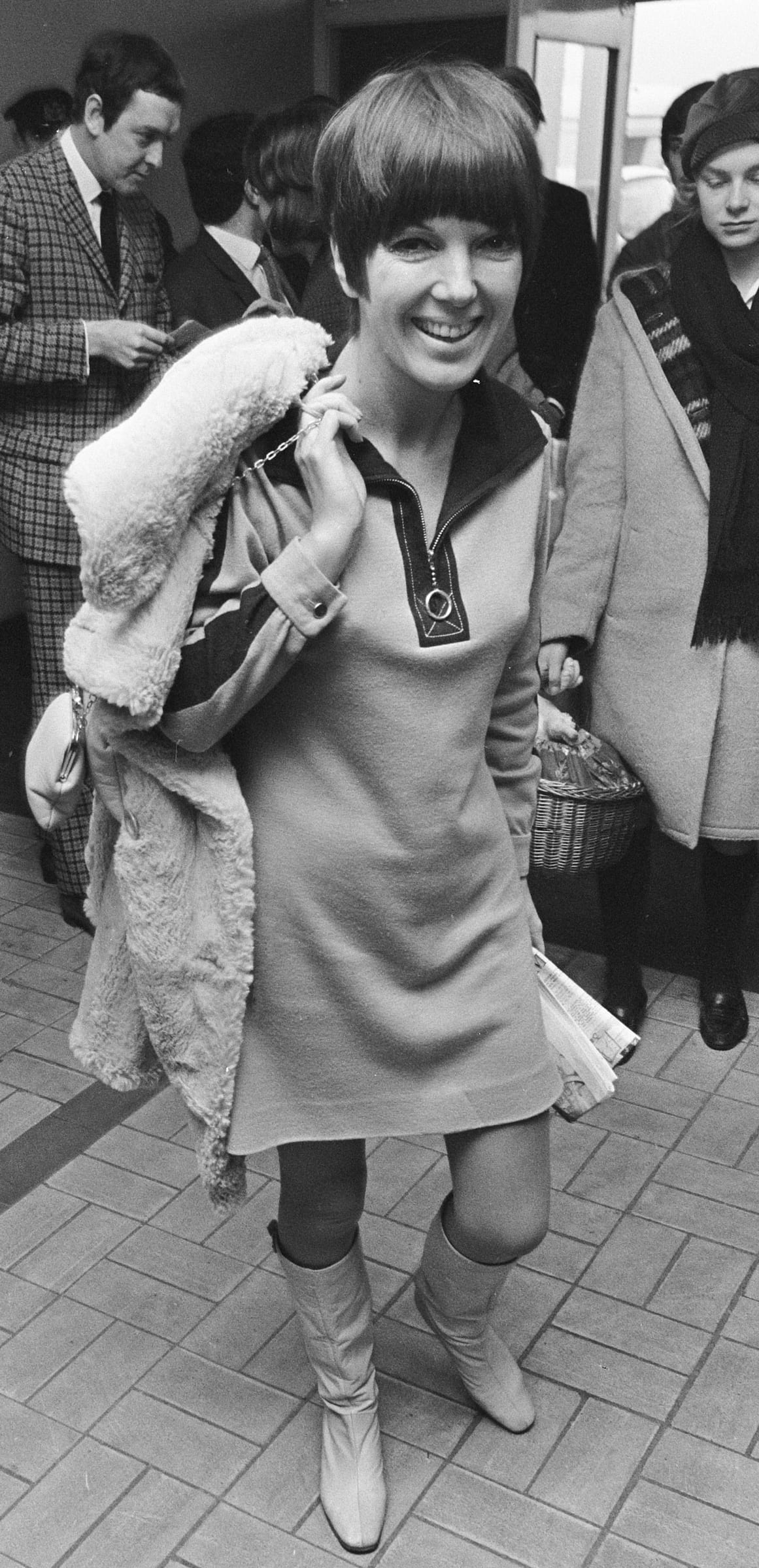 Mary Quant, créatrice associée à la silhouette jeune des années 1960