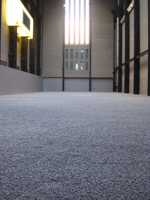 Grande nef de la Tate Modern, lieu d’installations contemporaines