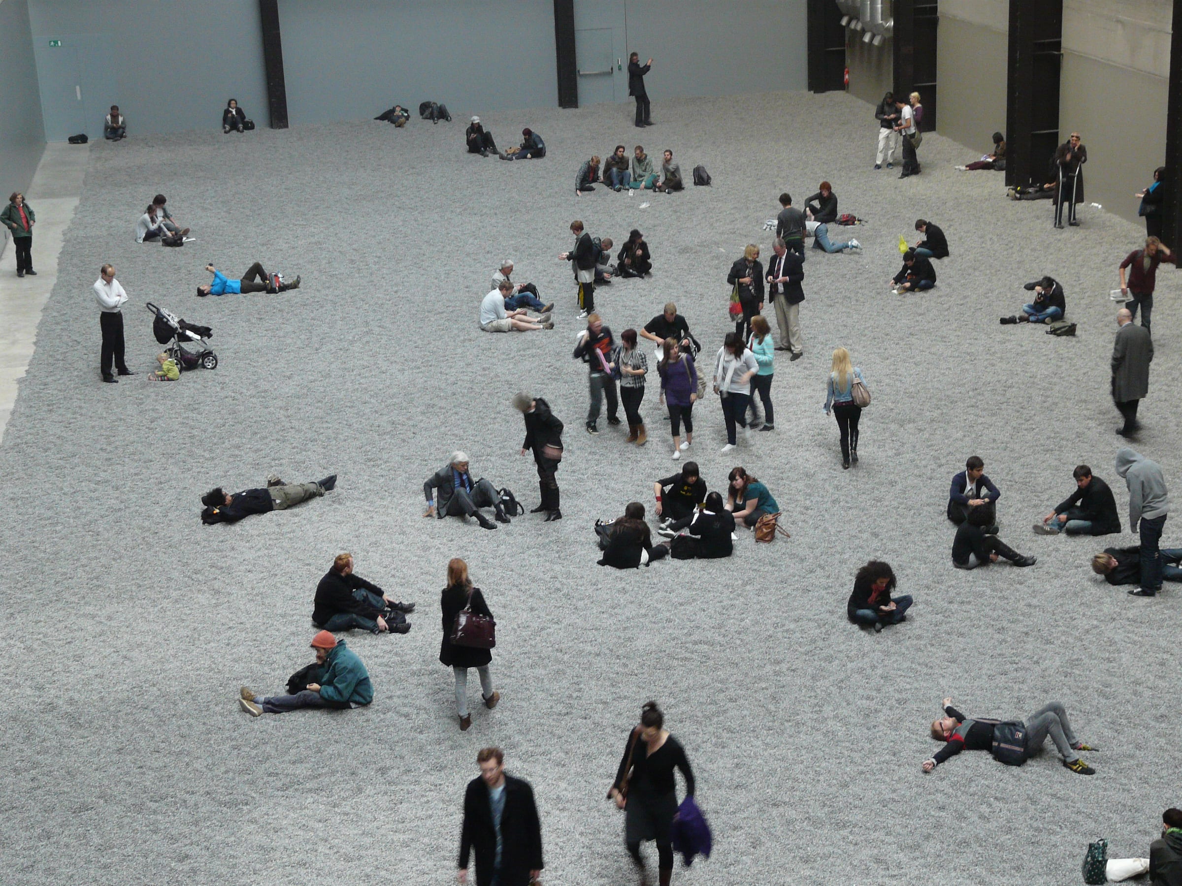 Installation Sunflower Seeds d’Ai Weiwei à la Tate Modern