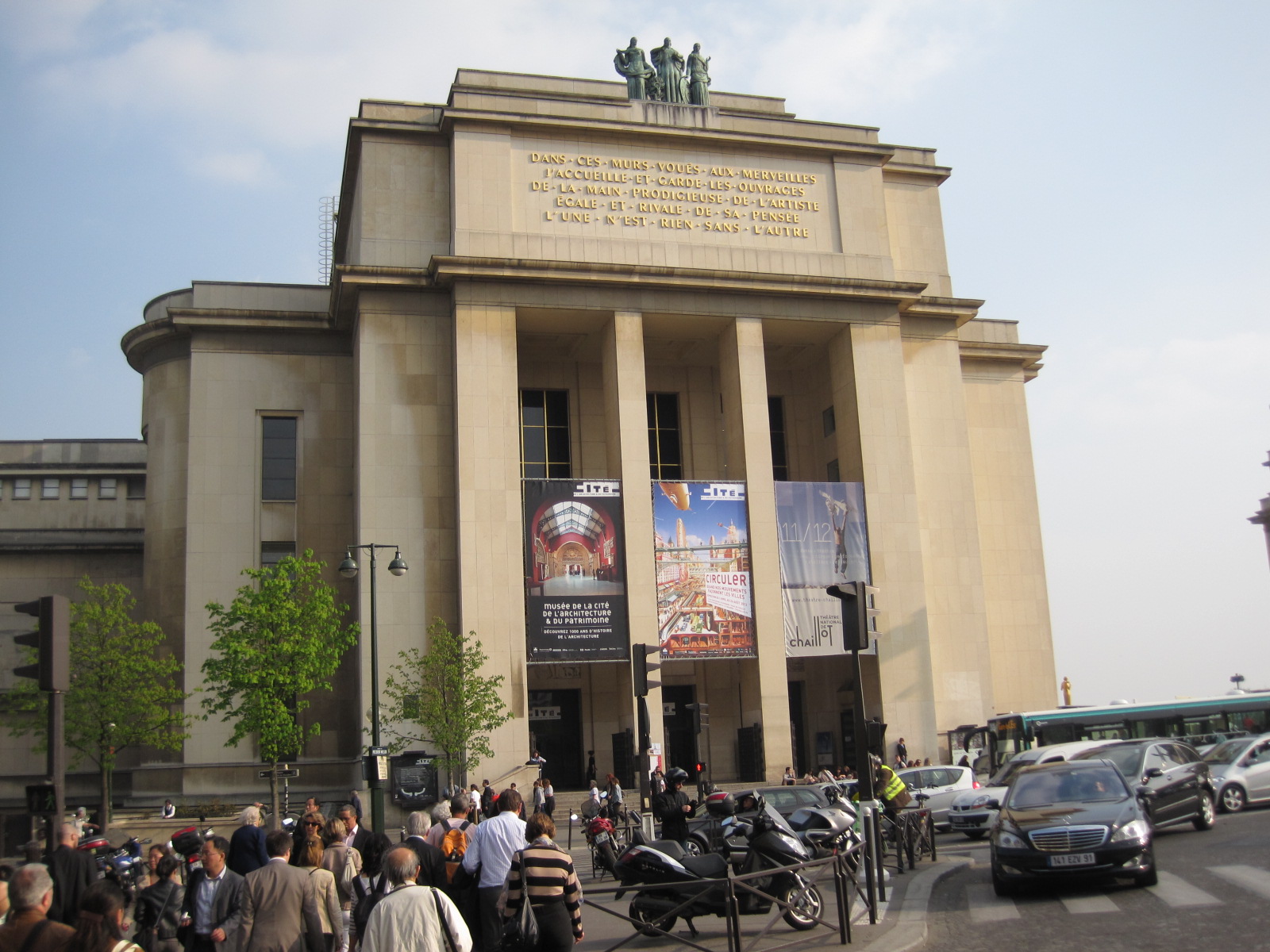 Cité de l'architecture et du patrimoine — vue depuis Wikimedia Commons