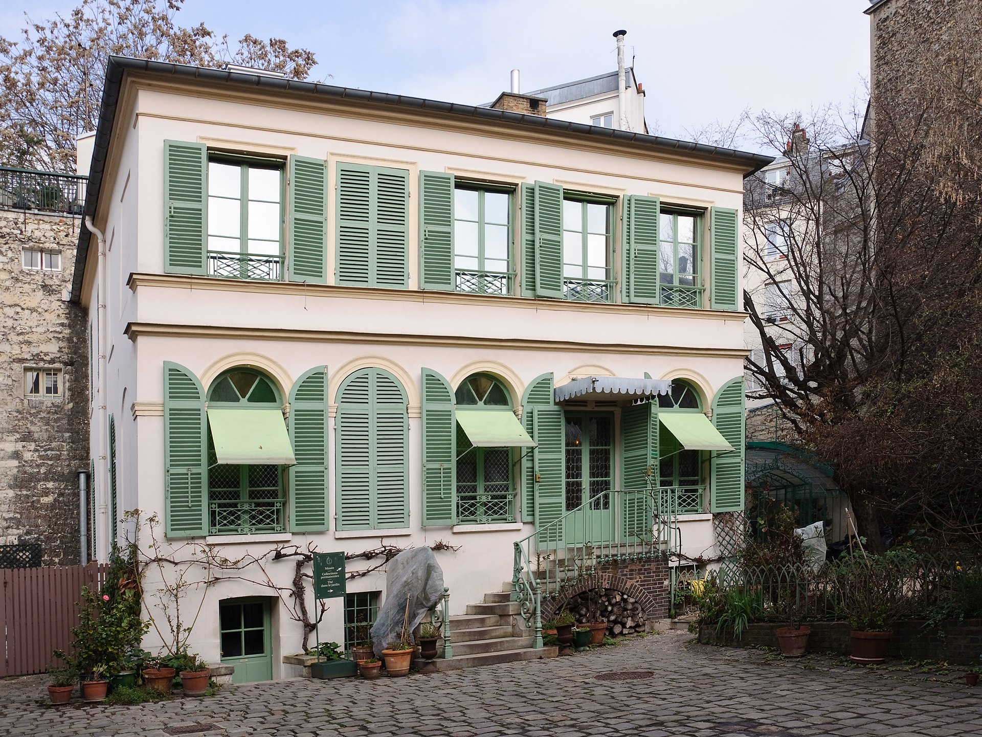 Musée de la Vie romantique — vue depuis Wikimedia Commons